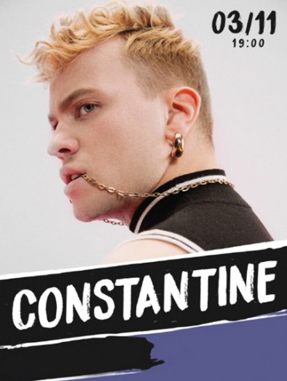 Constantine. White guy with a black soul